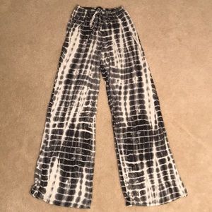 Tie dye beach pants